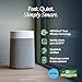 BLUEAIR Air Purifiers for Large Rooms, Cleans 3,048 Sqft In One Hour, HEPASilent Smart Air Cleaner For Home, Pets, Allergies, Virus, Dust, Mold, Smoke - Blue Pure 211i Max