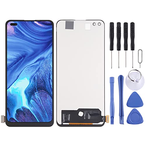 TFT Material LCD Screen and Digitizer Full Assembly (Not Supporting Fingerprint Identification) for OPPO Reno4 4G / Reno4 F / Re