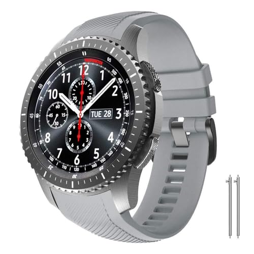 Bracelet Gear S3 Frontier bracelet de remplacement silicone 22mm Galaxy Watch 46mm