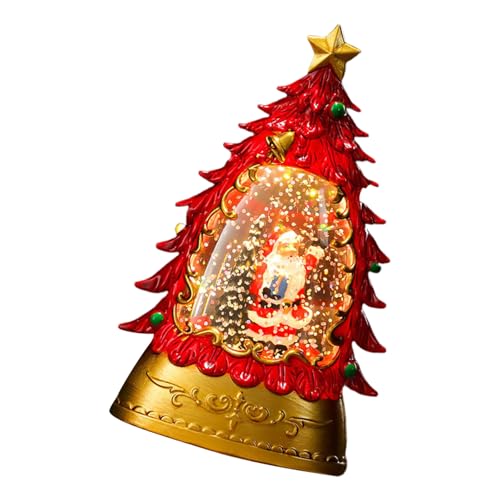 jiingekk Christmas Tree Shaped Night Lamp For Yuletide Celebration Party Home Decoration Practical Oil Light With LED Lighting