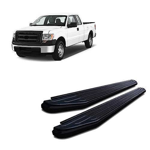 Estribos Black Horse para Ford F-150 2004-2009 miniatura 1