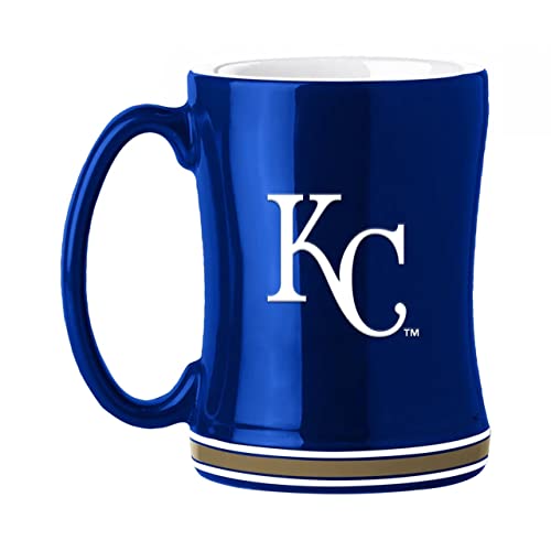 Logo Brands 514-C14Rm: Kansas City Royals 14Oz Relief Mug #TOP29