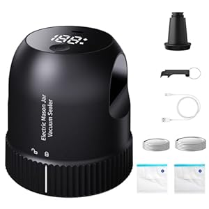 Booso Elektrischer Vakuumierer für Einmachgläser