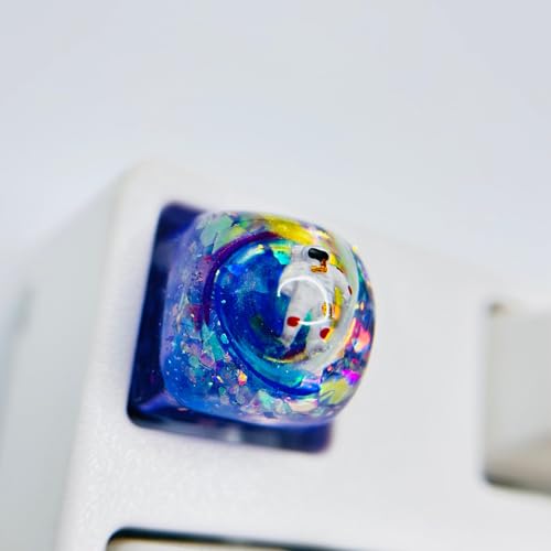 Image of Custom Keycap Astronaut Keycap for MX Mechanical Keyboard Unique Gifts for Friend - 4
