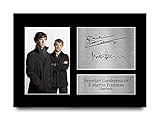 ✯ GROSSE GRÖSSE, Qualität und Verarbeitung - Professionell in unserem Studio gemacht, kommen diese Displays mit einem qualitativ hochwertigen Bild neben einer gedruckten Kopie dieser berühmten eigenhändige Unterschrift. Montiert in einem mattschwarzen einer säurefreie Anzeigetafel verwendet wird, ist es perfekt mit einem silbernen fertigen gedruckten Namensschild.