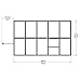 Canopia 6x10 Greenhouse Kit, Hobby Walk-In Twin-Wall UV Polycarbonate Heavy Duty Aluminum Frame, Lockable Door, Adjustable Roof Vent, Rain Gutters, Galvanized Steel Base, Mythos (Silver)
