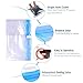 ALMING Compression Bags - Travel Essentials - 12 Pack Space Saver Bags - No Vacuum Pump Or Air Extractor is Needed - Storage Accessorie and Home Packing Organizers (transparent)