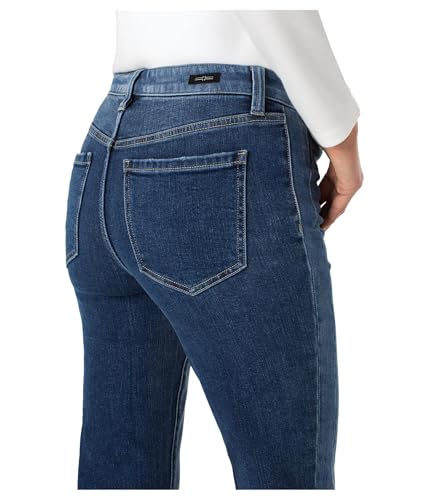 Liverpool Women's Hannah Flare with Blocking Details Mid-Rise Jeans 30" Inseam3