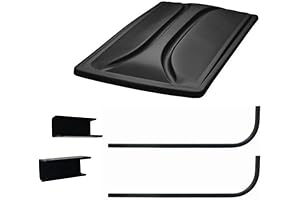 3G Universal 80" Black Roof Kit for Club Car DS Golf Carts 1976-1999