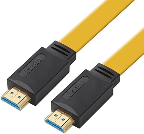 Jasun Flexible HDMI Cord 6 ft 4K 30Hz Support 3840 x 2160 Up to 30Hz FPS 30 AWG 10.2gbps 4:4:0 8bit 4K Gaming PS4 Xbox TV Monitor
