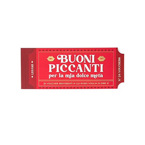 Legami- Blocchetto da 24 Voucher Piccanti, Coupon di Coppia con...