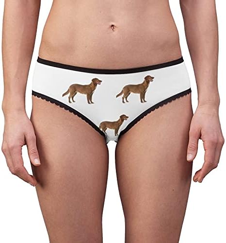 DogsMakeMeHappy Nova Scotia Duck Tolling Panties, Nova Scotia Duck Tolling Underwear, Briefs, Cotton Briefs