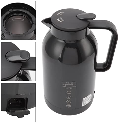 Hervidor eléctrico pequeño Aramox 12V portátil acero inoxidable 1300ml miniatura 4