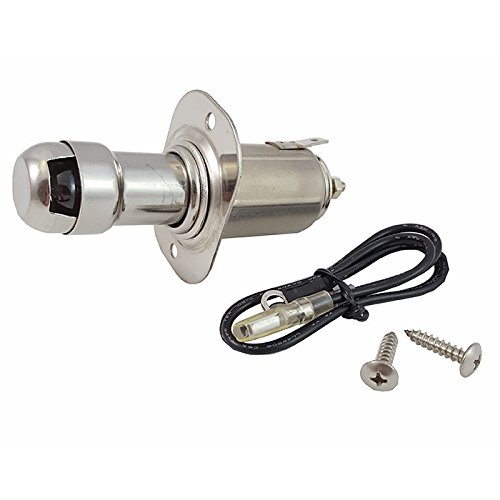 White Water 55100 Stainless Steel Cigarette Lighter with Chart Light