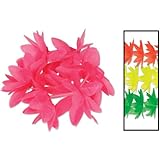 Beistle 57418 Silk N Petals Neon Lotus Wristlets-Fu-kettchen