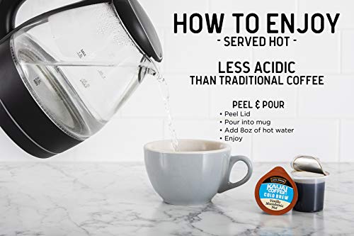 Java House Cold Brew Coffee Concentrate Single Serve Liquid Pods - 1.35 Fluid Ounces Each (Kauai Vanilla Macadamia Nut, 6 Count) - Thumbnail 5