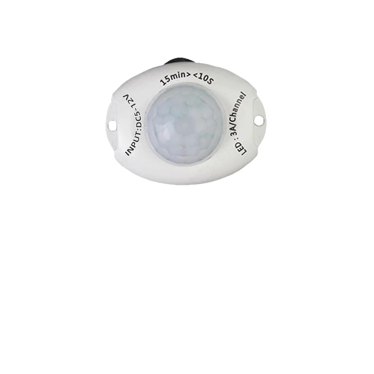LED Sensor Controller DC 12V 5V 3A Motion Detector Switch for Staircase/Corridor/Cabinet LED Control at Night(PIR Sensors)