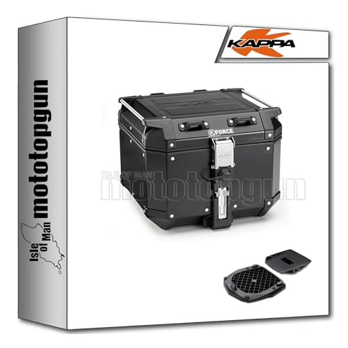 Top case Kappa KFR420B haut de gamme en alu noir pour Honda CRF 250 L de 2017 à 2020