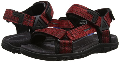 Geox U Strada WF A, Sandali a Punta Aperta Uomo