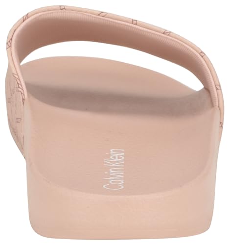 Calvin Klein Women's Athens Slide Sandal, Pink Multi 680, 9 - image 3