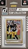 Pittsburgh Steelers 2025 Donruss Factory Sealed 12 Card Team Set Featuring Freiermuth, Watt and Bradshaw with Will Howard, Kaleb Johnson, Jack Sawyer and Derrick Harmon Rated Rated Rookie Cards Plus