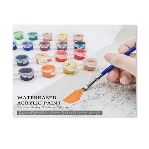 Peinture par Numero Kit Complet de relaxation pour la maison