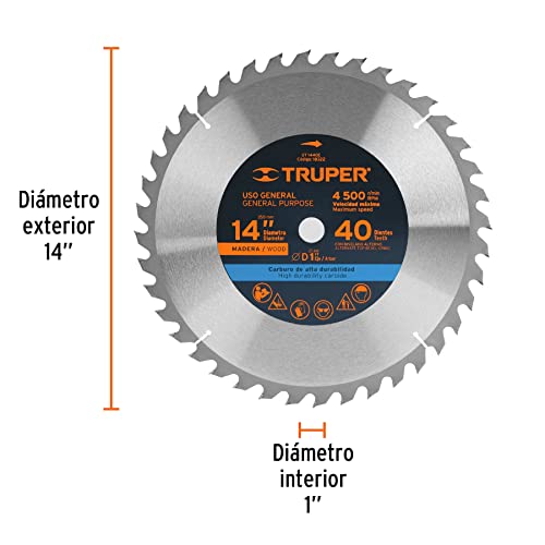 Disco de sierra de 14 pulgadas 3 Imagen adicional