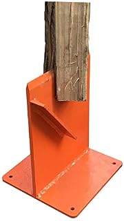 Hi-Flame Firewood Kindling Splitter for Wood Stove Fireplace and Fire Pits, Orange