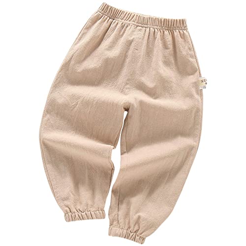 HahaNice Leinenhose Kinder Haremshose Sommerhose Baggy Hose Jungs 2 Jahre...