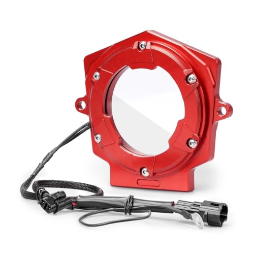 Cache-culbuteurs Raptor 700 protection moteur alu rouge quad Yamaha 1S3-11185-10-00