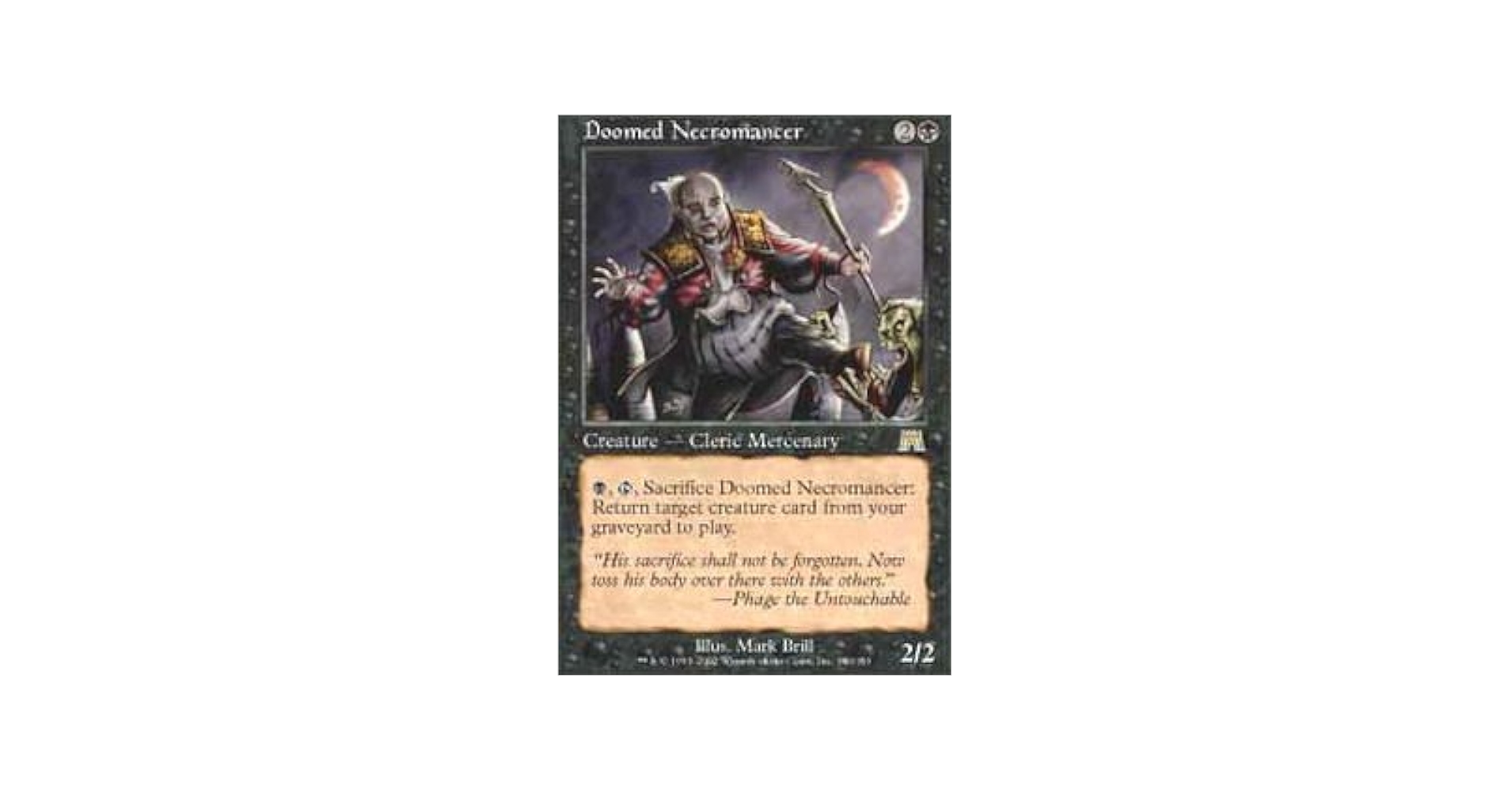 Amazon.com: Magic The Gathering - Doomed Necromancer