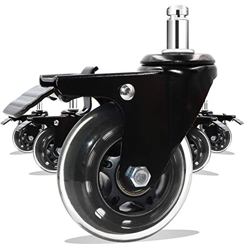 What is Reddit's opinion of Office Chair Caster Wheels with Brakes