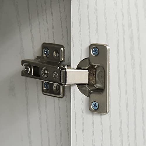 HOMCOM-Alacena-de-Cocina-Mueble-Auxiliar-Buffet-para-Microondas-con-3-Armarios-de-Puertas-Balda-Ajustable-Cajon-y-Estante-Abierto-71x41x178-cm-Blanco