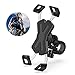 Produktbild Fahrrad Handyhalterung,Proker Edelstahl Motorrad Fahrrad Handy Halterung Outdoor Motorrad Fahrrad Lenker Mit 360 Drehen für 4.0-7.0 Zoll Smartphone