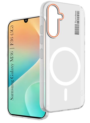 Image of Jkobi Back Cover Case for Samsung Galaxy M36 | Samsung Galaxy F36 (Soft Touch | Camera Bump Protection | MagSafe Compatible | Matte Finish)