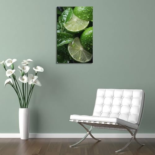 Affiche murale feuilles pour créer un salon zen et moderne 40x60 - 5