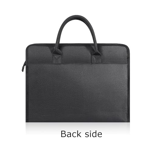 yufocusqc Bolsa de documentos Oxford com alça e bolsa organizadora de escritório de reuniões, pasta