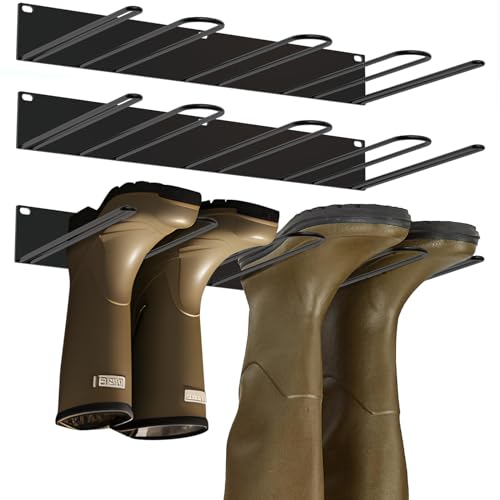 Gyykzz 3 Pack Metal Wall Mounted Rack