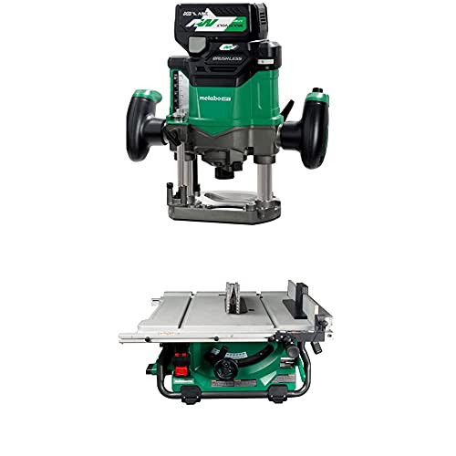 Metabo HPT M3612DA 36V MV Cordless Plunge Router Kit w/ 36V MV Table Saw