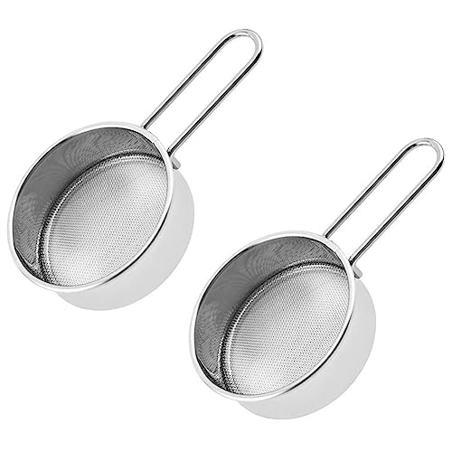 Histeaa 2 Setaccio A Rete da Cucina per Uso Domestico per di in Polvere e Spezie