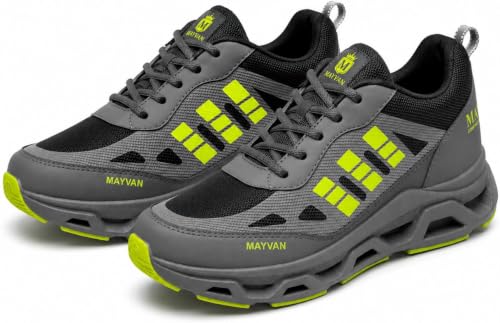 Image of Men Lightweight Running Gym Walking Sneakers for Men with Anti Slip Rubber Sole | Stylish & Comfortable | Ideal for Daily Use, Casual Outings, Parties, Travel & Gifts