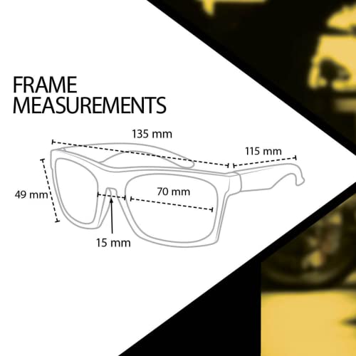 Bobster ® Charger, Gloss Black Frame, Rose Lens4