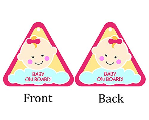 Image of Billy Bum Baby On Board (CLOUD RED)