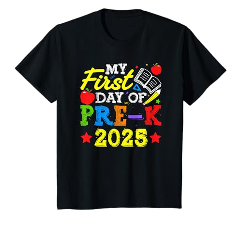 First Day Of Pre-K 2025 T-Shirt