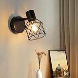 【Für mehrere Szenen & Ideales Geschenk】Diese wall lighting fixtures zeigen Retro-, Vintage- und Industriestil, nie veraltet und passen leicht zu jedem Stil der Heimdekoration für Wohnzimmer, Schlafzimmer nachttischlampe, Küche, Esszimmer, Flur flurlampe, Bad, Wohnzimmer, Flur, Korridor, Eingänge, Abstellraum Foyer Treppenhäuser, Garage, Balkon, Veranden, Geschäfte, Bars, Cafés und Restaurants usw.