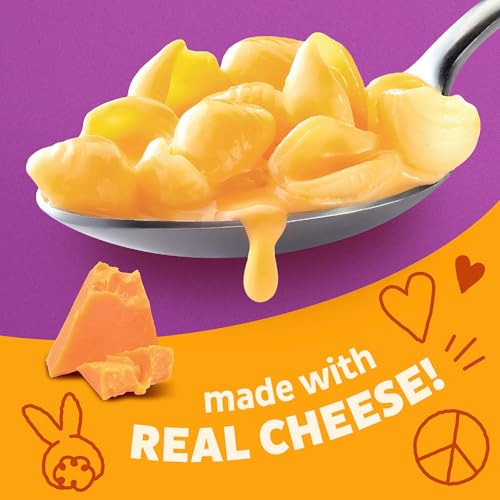 Image of Annie's Shells and Real Aged Cheddar, Made with Organic Pasta and Real Cheese, 6 oz