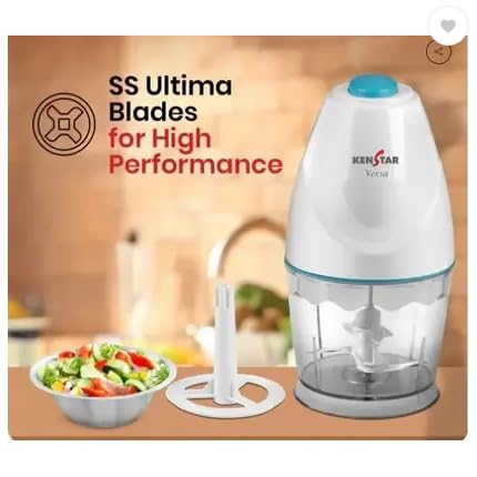 Image of Kenstar Versa 350W KCHVER35W2R0-DKA Electric Chopper