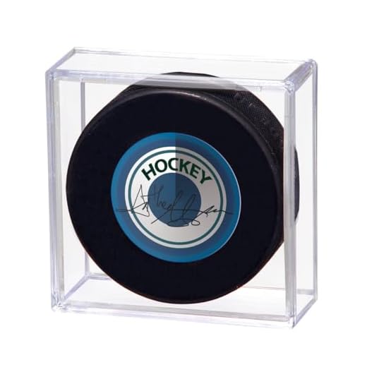 Ultra PRO - Hockey Square Puck Holder - Great for Displaying Your Sports Memorabilia Hockey Puck, Signed Puck, or Protecting Against Wear and Tear