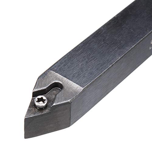 Suporte para ferramenta de torneamento de torno de 4 PCS 12MM Barra de mandrilar com chave correspon