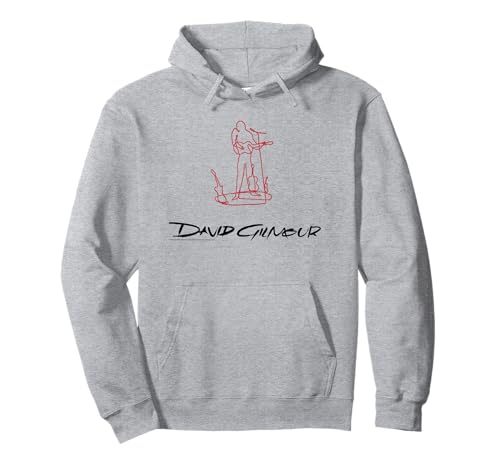 David Gilmour Line Art Pullover Hoodie